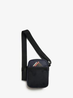 Superdry Tarp Logo Crossbody Bag, Eclipse Navy - view 2, Eclipse Navy