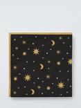 John Lewis Celestial Stars Paper Napkins, Pack of 20