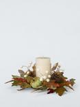 John Lewis Green Pumpkin Candle Holder