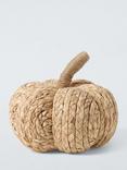 John Lewis Braided Pumpkin Decoration, H23cm