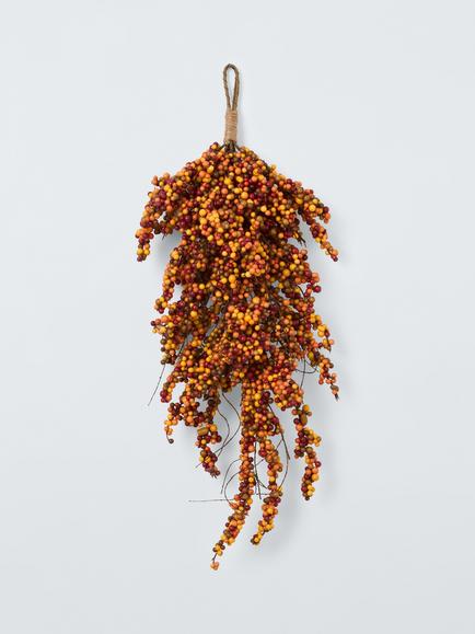 John Lewis Berry Swag, Orange/Plum, Multi