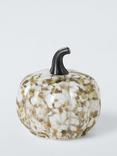 John Lewis 10 LED Confetti Pumpkin, Dia.12.5cm