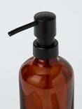 John Lewis Glass Soap Dispenser, Auburn