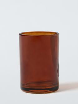John Lewis Glass Bathroom Tumbler, Auburn, 