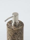 John Lewis Brown Marble Soap Dispenser