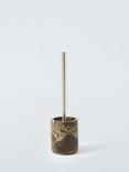 John Lewis Brown Marble Toilet Brush