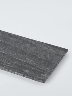 John Lewis Midnight Black Marble Bathroom Tray - view 2, Black