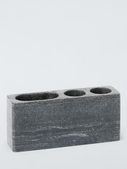 John Lewis Marble Basin Tidy, Midnight Black