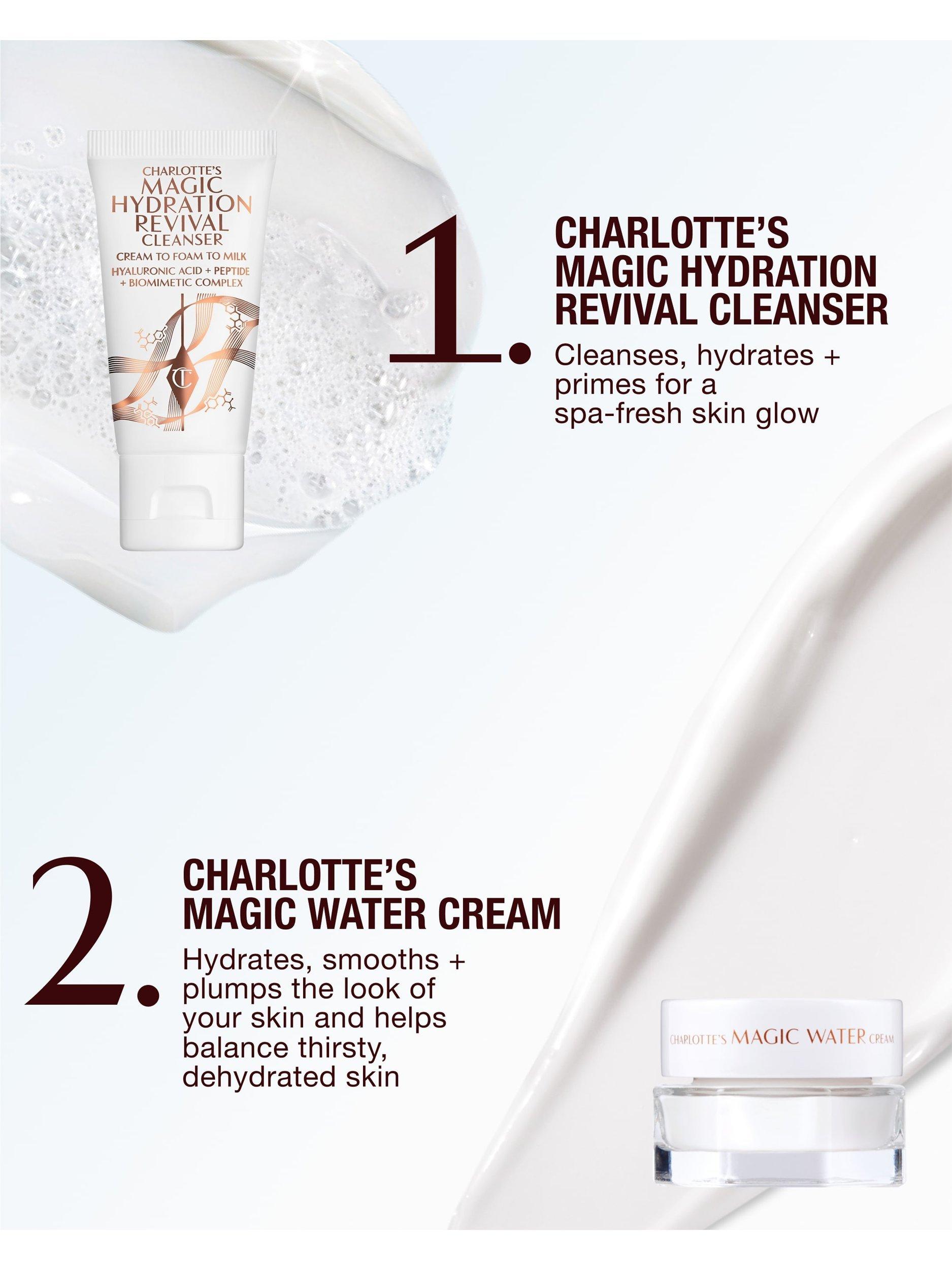 Product image 3 of 6, which shows Charlotte Tilbury Charlotte’s Magic Hydration Revival Duo Mother's Day Skincare Gift Set