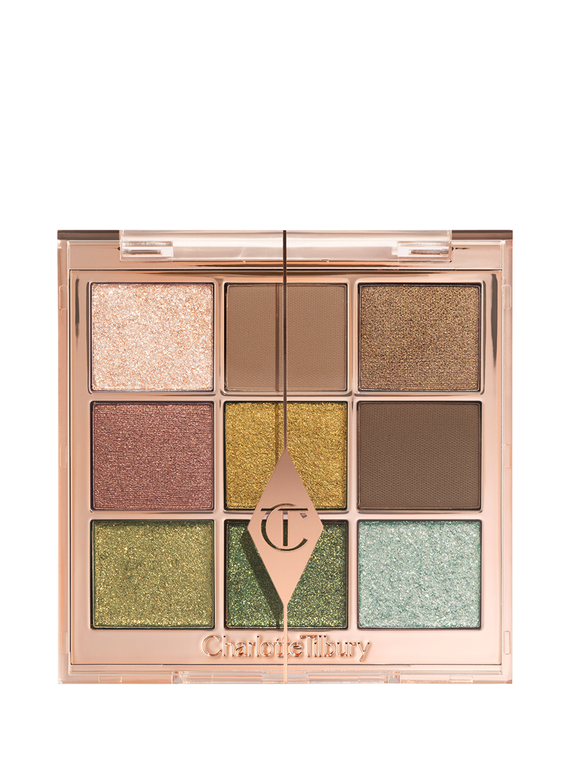Product image 1 of 7, which shows Charlotte Tilbury Charlotte’s Palettes of Beautifying Eye Trends, Emerald Effect