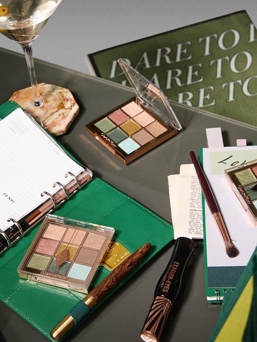 Product image 6 of 7, which shows Charlotte Tilbury Charlotte’s Palettes of Beautifying Eye Trends, Emerald Effect