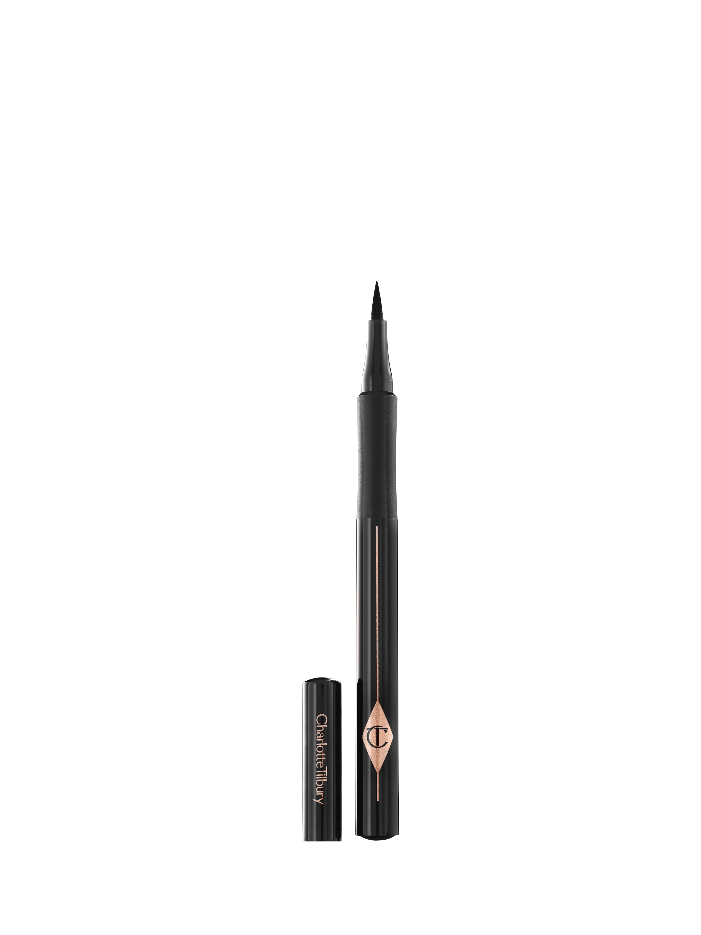 Product image 1 of 4, which shows Charlotte Tilbury The Feline Flick Eyeliner, Panther