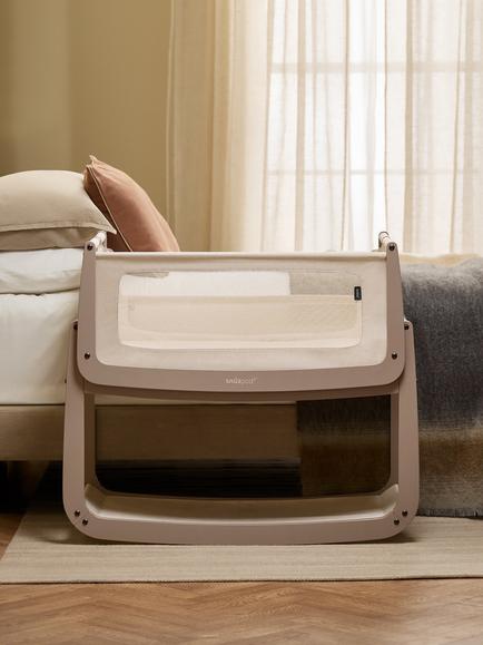 Snüz SnüzPod 5 Bedside Crib, Mocha