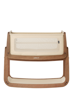 Snüz SnüzPod 5 Bedside Crib - view 2, Walnut/Cashmere