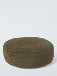 John Lewis Boucle Round Cushion, Khaki