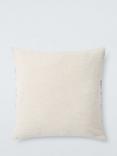 John Lewis Azura Embroidered Cushion, Blue