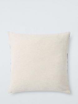 John Lewis Azura Embroidered Cushion, Blue - view 2, Multi