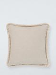 John Lewis Braided Cotton Cushion, Natural