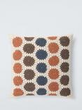John Lewis Farmhouse Crochet Cushion, Multi