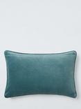 John Lewis Patchwork Velvet Cushion, Multi