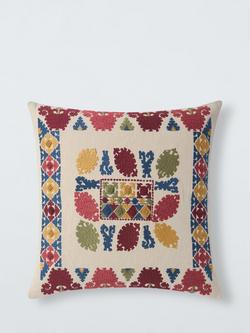 John Lewis Rasa Cushion, Multi, Multi