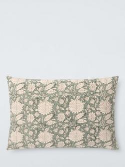 John Lewis Asha Cushion, Nutmeg, Nutmeg
