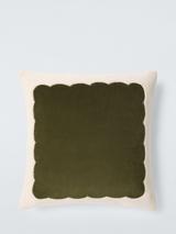 John Lewis Scallop Border Cushion