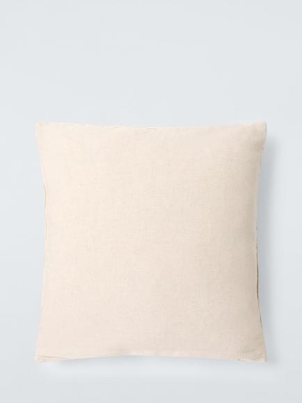 John Lewis Scallop Border Cushion - view 2, Green