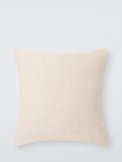 John Lewis Scallop Border Cushion - view 2, Port