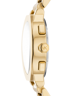Michael Kors MK7520 Women's Gramercy Date Bracelet Strap Watch, Gold - view 2, Gold
