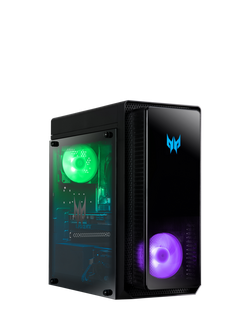 Acer Predator Orion 3000 PO3-655 Desktop Gaming PC, Intel Core i5 Processor, 16GB RAM, RTX 4060, 1TB SSD, Black, Black