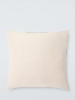 John Lewis Floral Patchwork Cushion, Myrtle - view 2, Myrtle