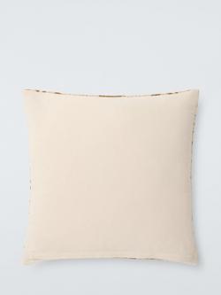 John Lewis Zebra Boucle Cushion, Caramel - view 2, Caramel