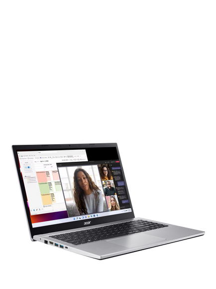 Acer Aspire 3 Laptop, AMD Ryzen 5 Processor, 8GB RAM, 512GB SSD, 15.6" Full HD, Silver - view 2, Silver