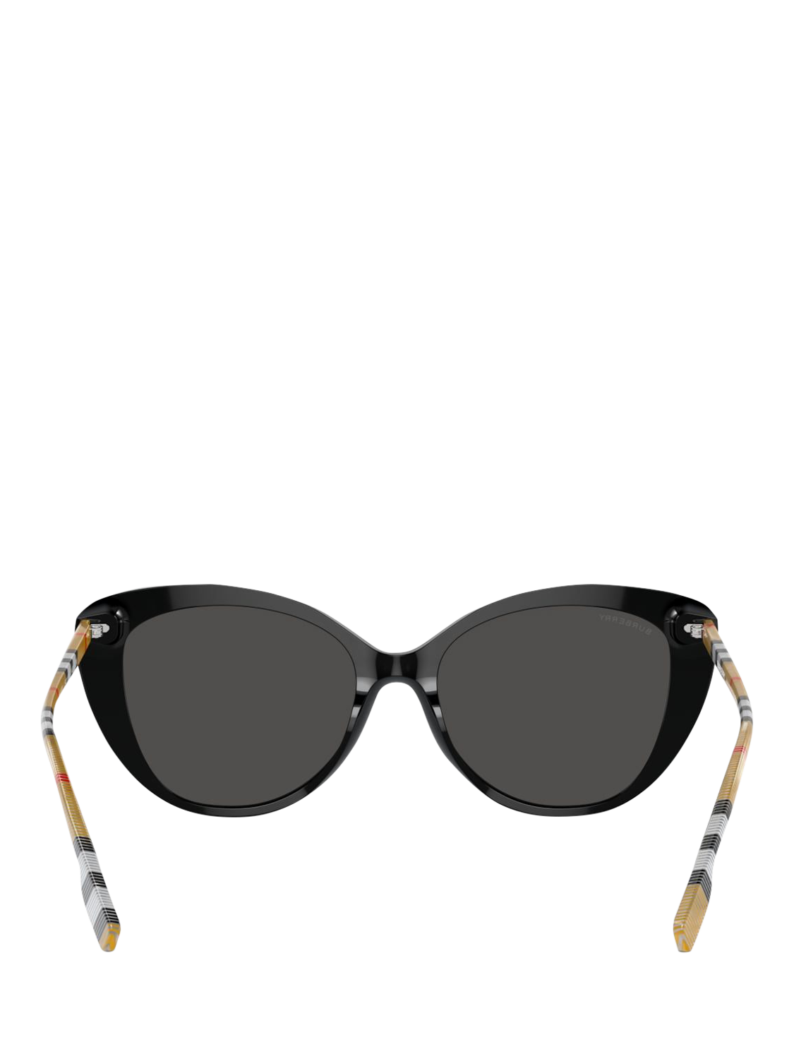 Product image 4 of 5, which shows Burberry BE4407 Women's Cat's Eye Sunglasses, Black/Grey