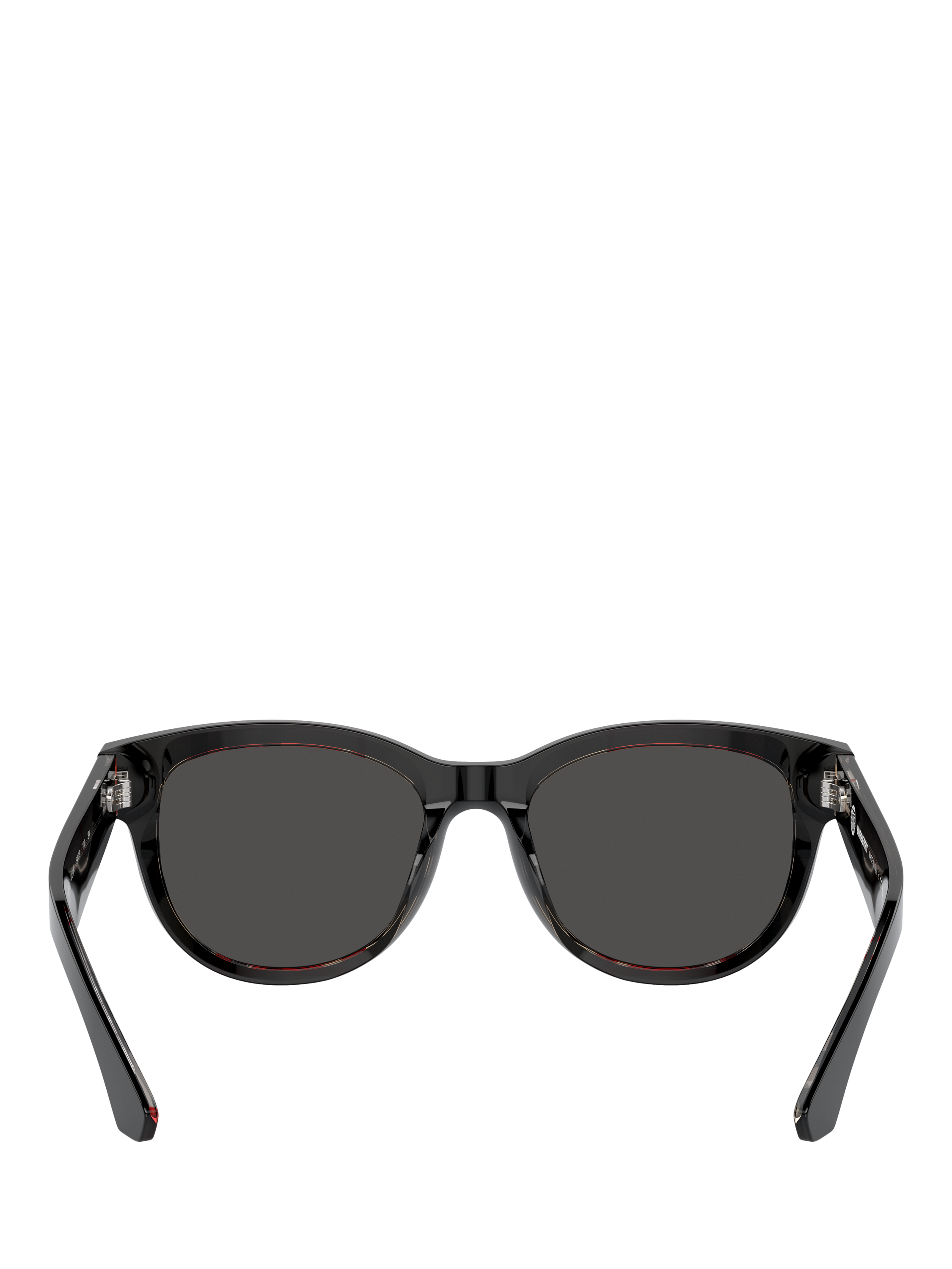 Product image 4 of 5, which shows Burberry BE4432 Women's Oval Sunglasses, Black