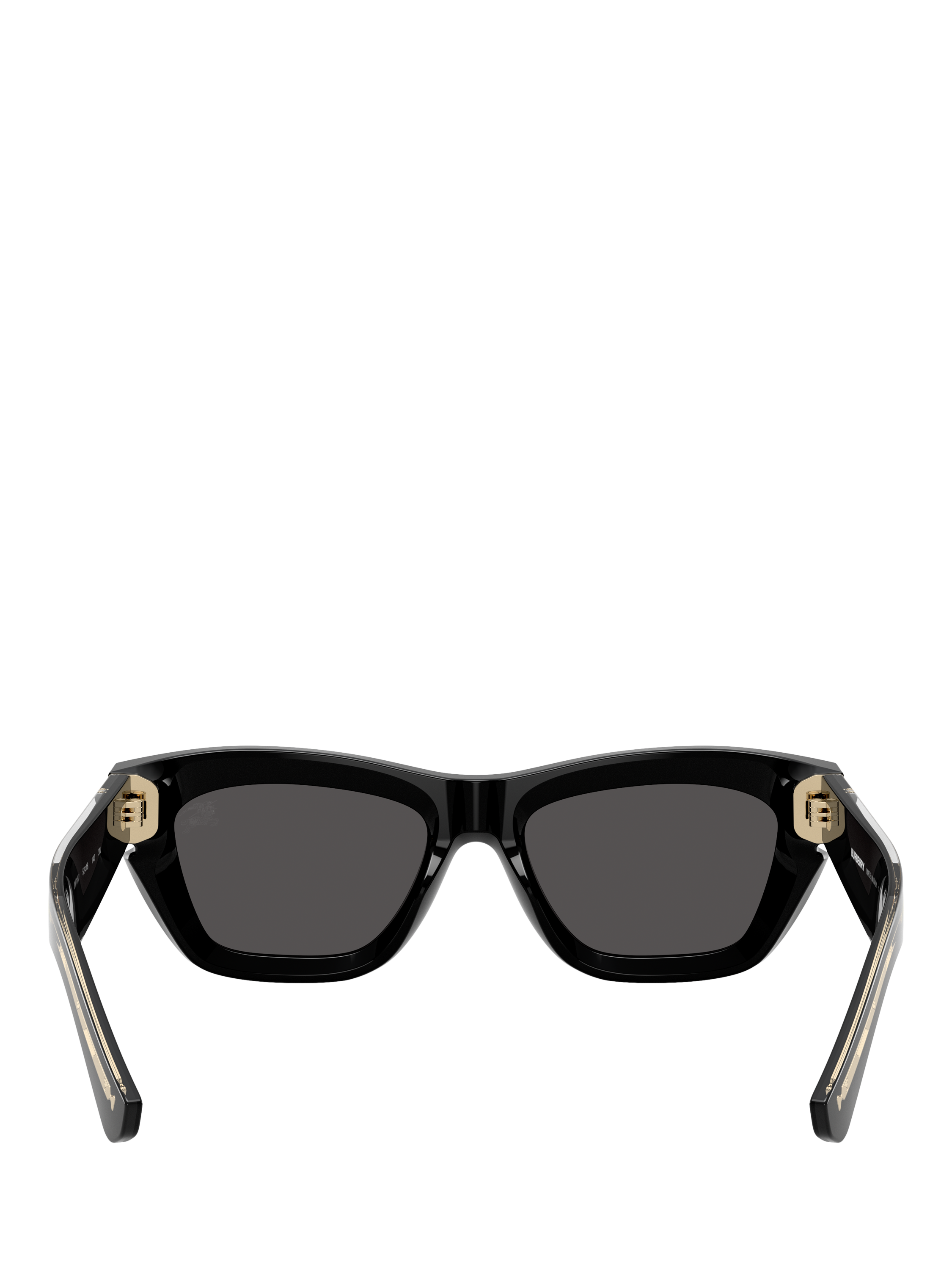 Product image 4 of 5, which shows Burberry BE445430018752 Cat Eye Sunglasses, Black