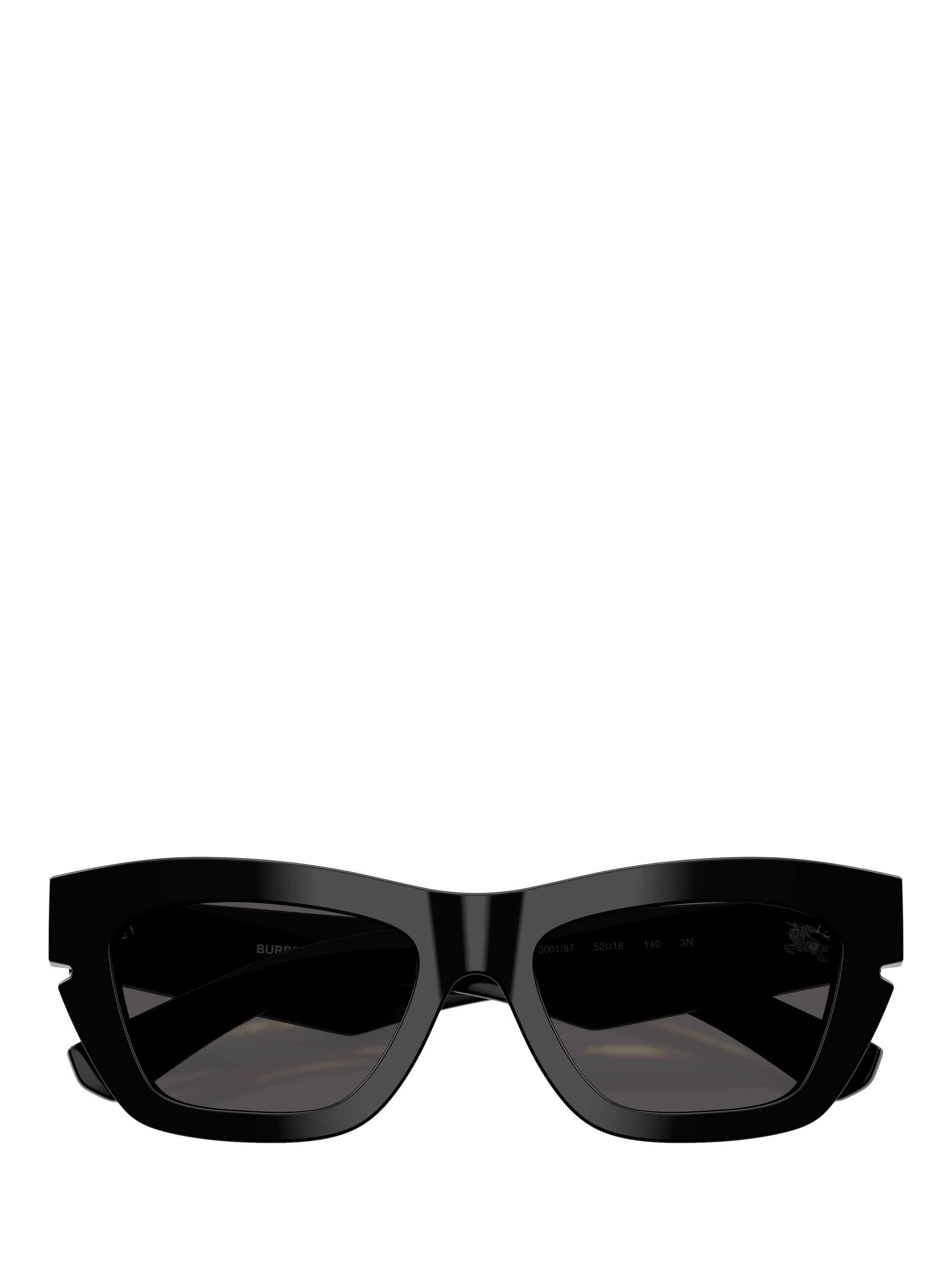 Product image 5 of 5, which shows Burberry BE445430018752 Cat Eye Sunglasses, Black