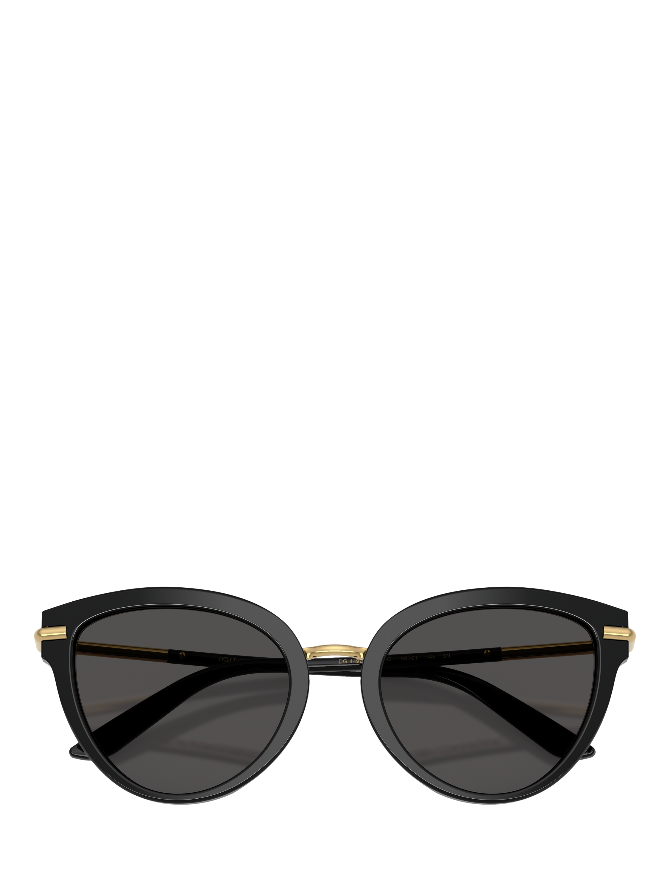 Product image 5 of 5, which shows Dolce & Gabbana DG4492 Women's Butterfly Sunglasses, Black