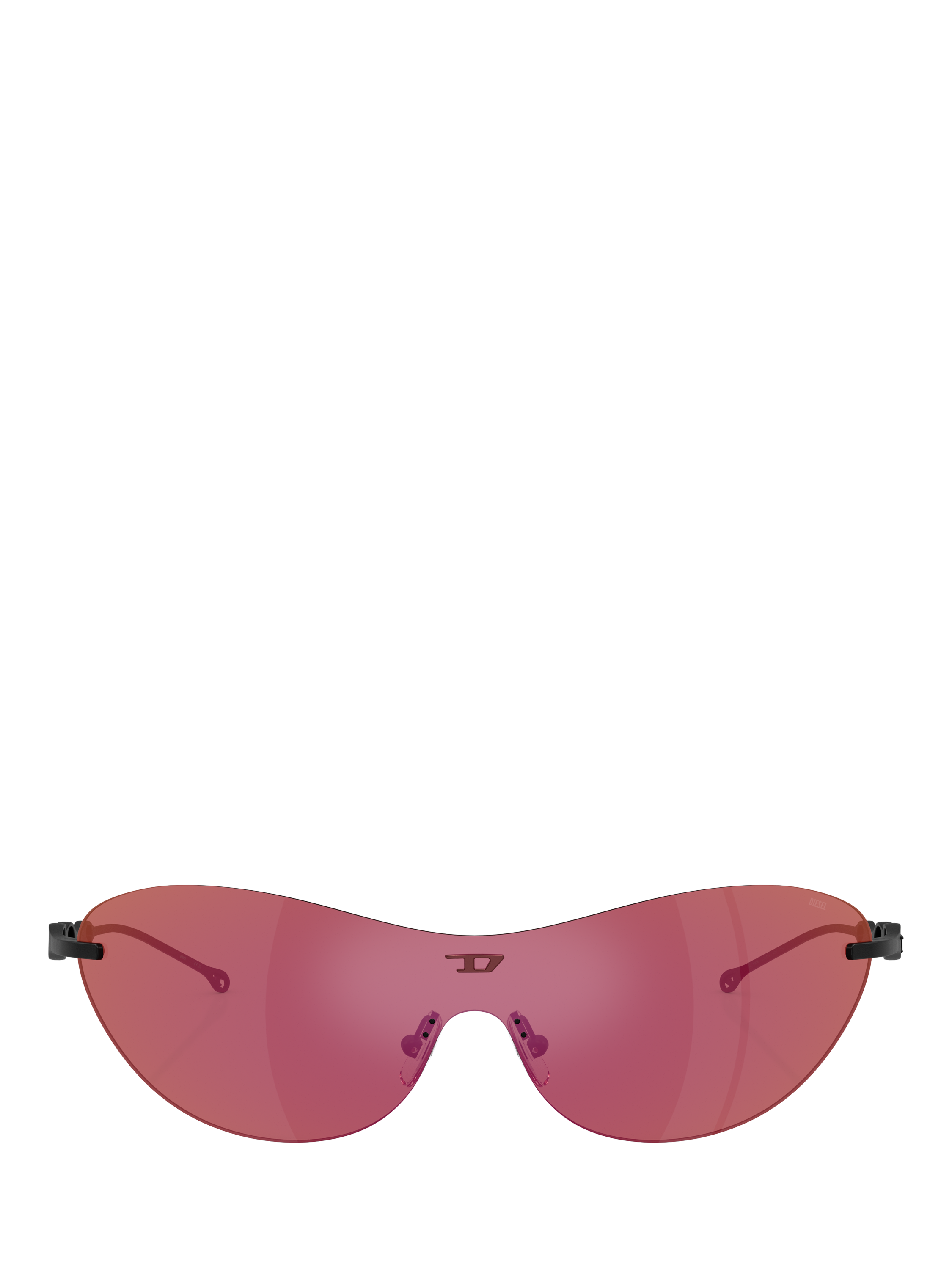 Product image 2 of 5, which shows Diesel DL1006 Unisex Wrap Sunglasses