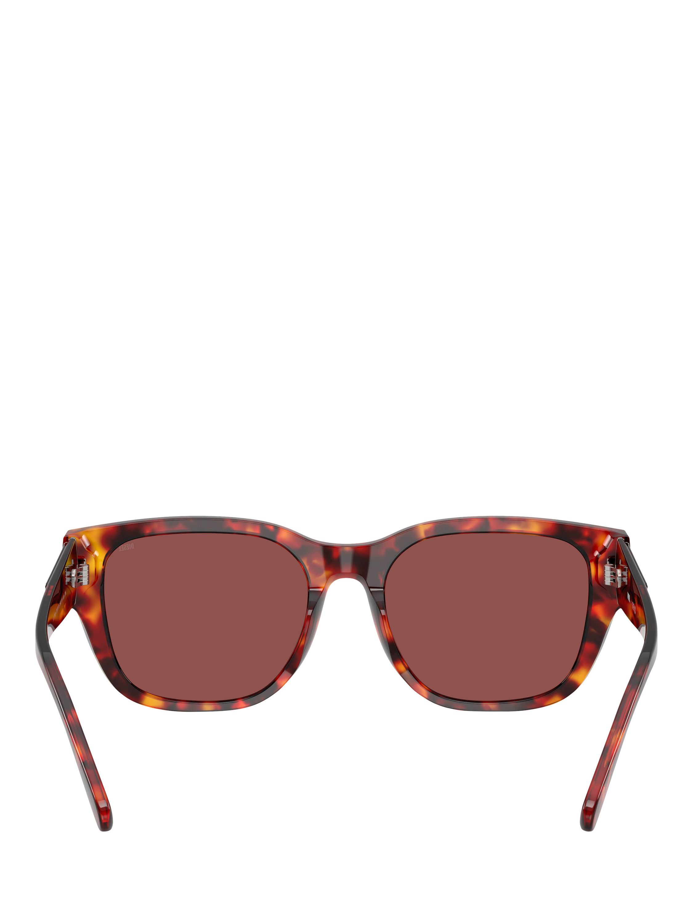 Product image 4 of 5, which shows Diesel DL2005 Unisex Square Sunglasses, Brown