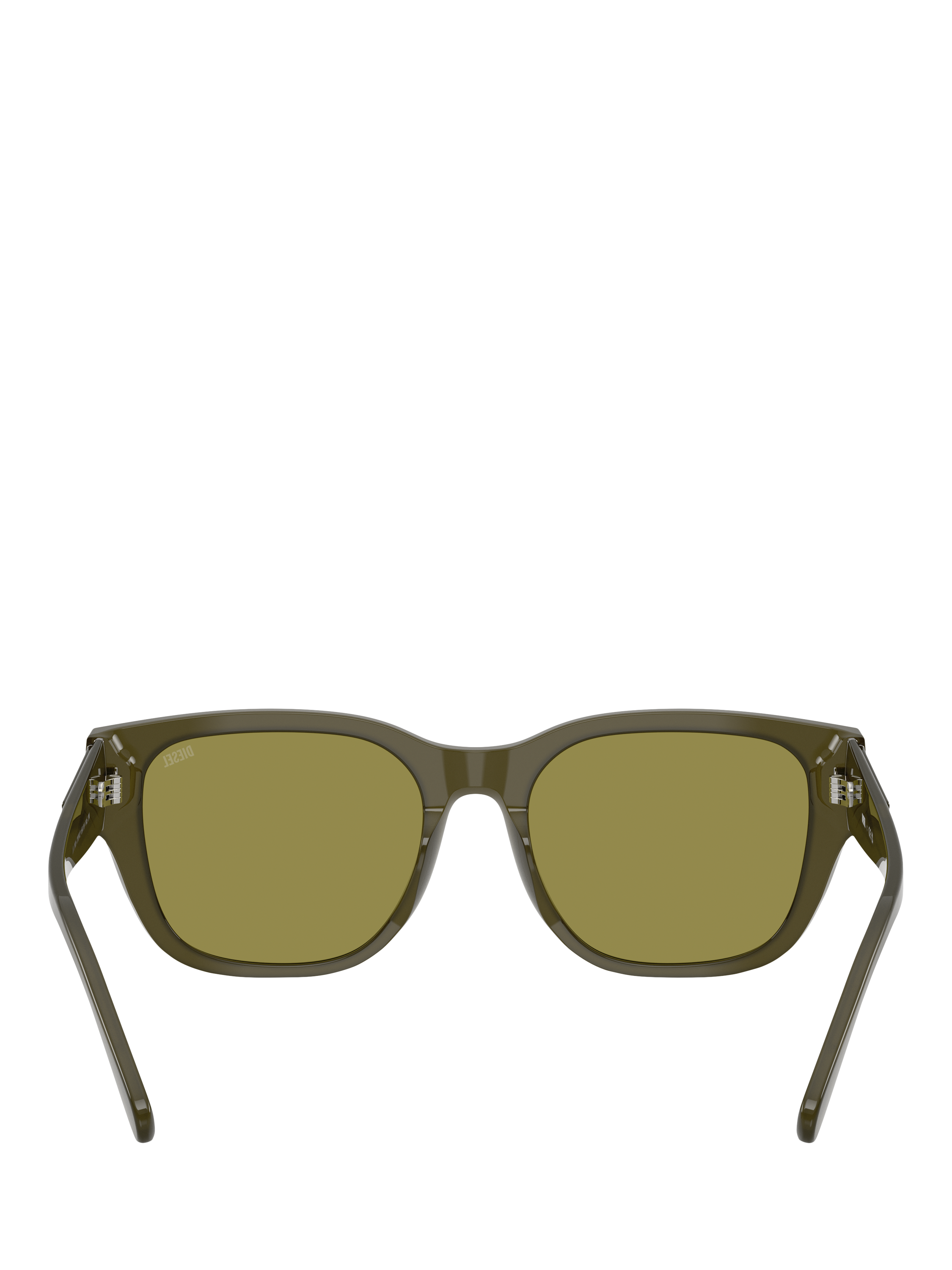 Product image 4 of 5, which shows Diesel DL2005 Unisex Square Sunglasses, Green