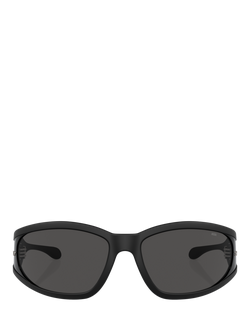 Diesel DL3002 Unisex Pillow Sunglasses, Black - view 2, Black