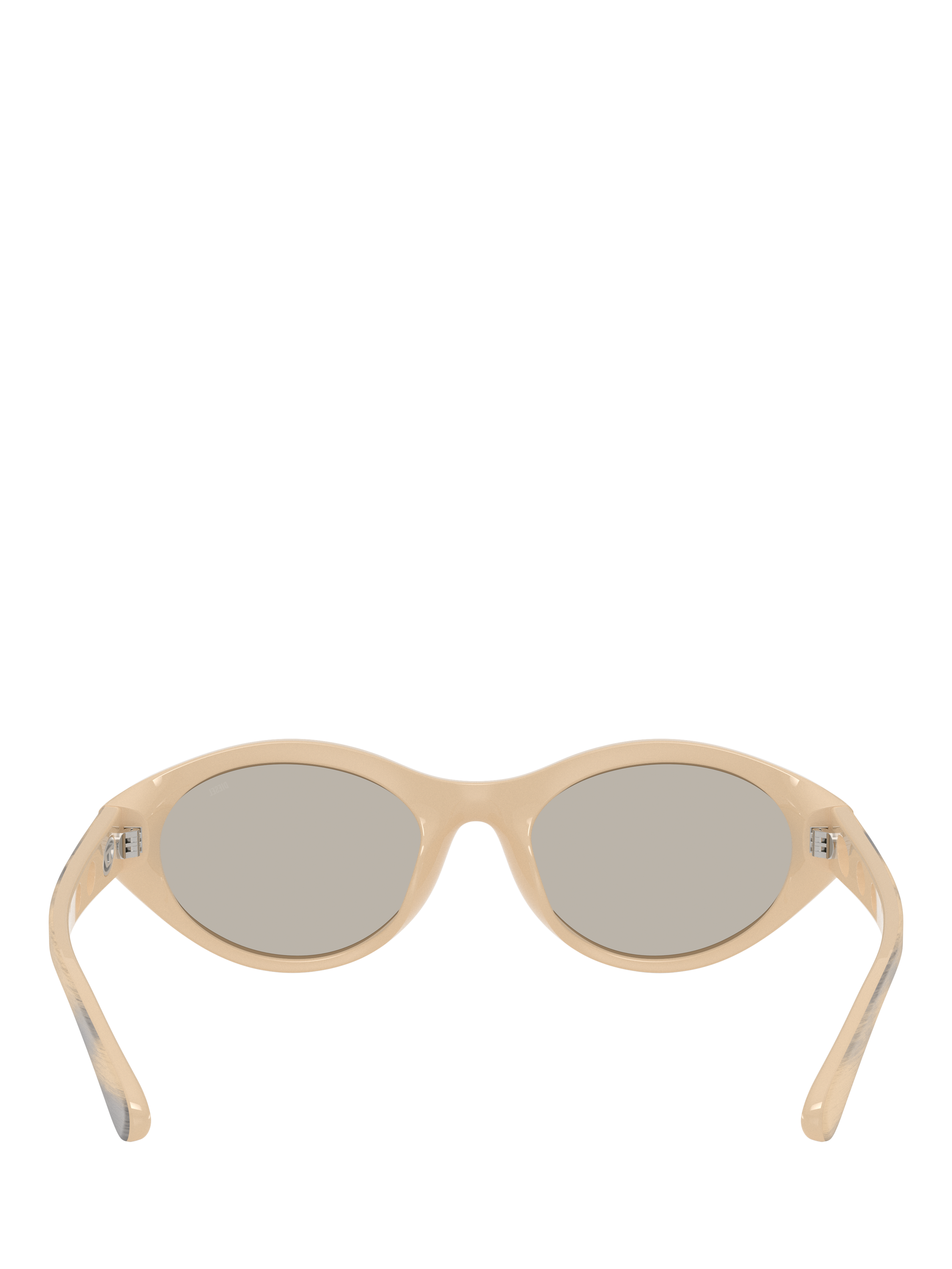 Product image 4 of 5, which shows Diesel DL3005 Women's Oval Sunglasses, Yellow