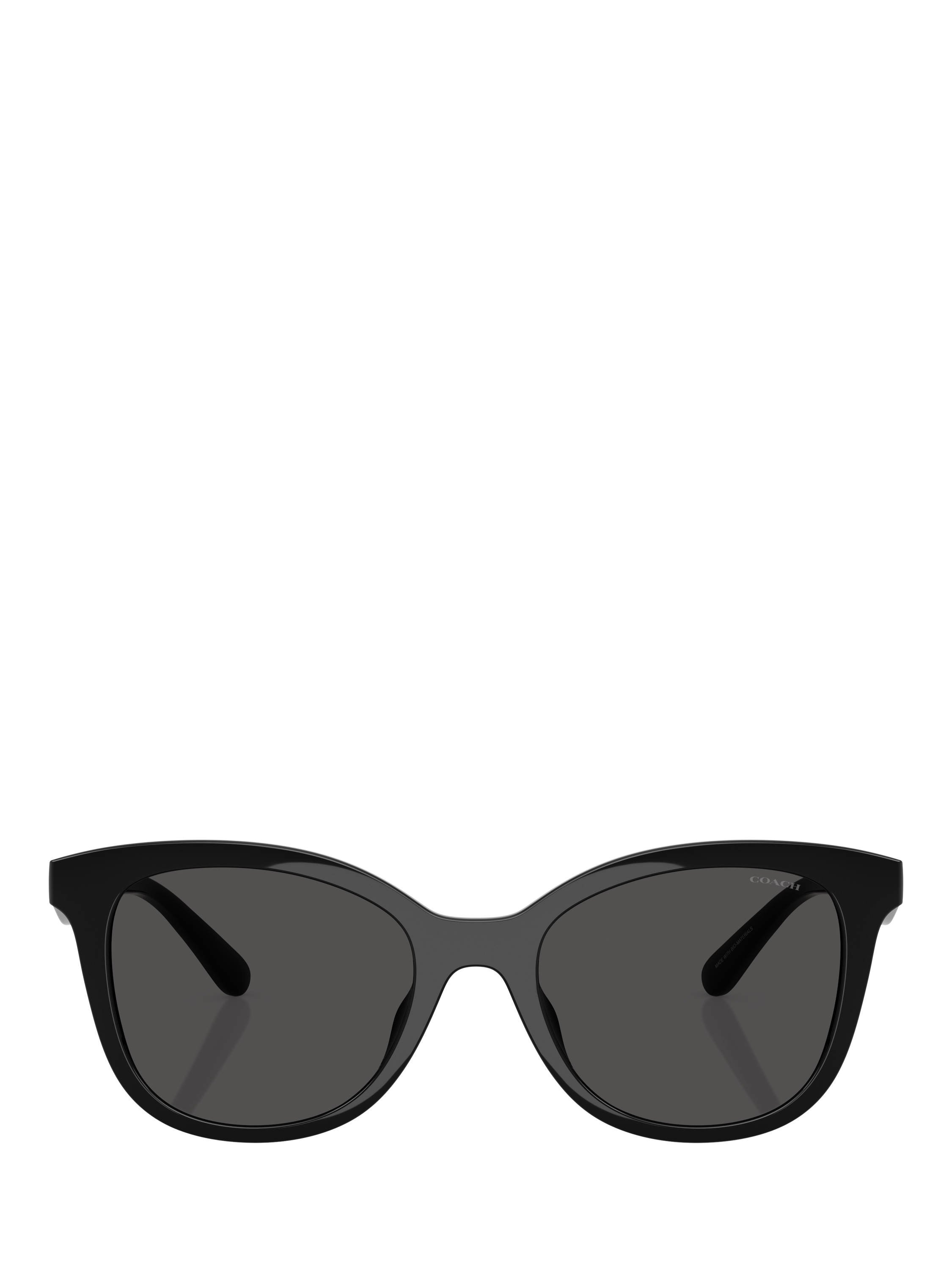 Product image 2 of 5, which shows Coach HC8419 Women's Square Sunglasses, Black