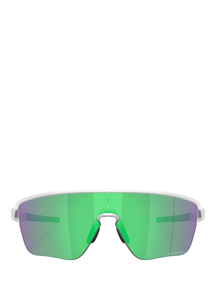 Oakley OO9415 Men's Mirrored Rectangular Sunglasses, Clear/Mirror Multi - view 2, Clear/Mirror Multi