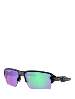 Oakley OO9488 Men's Rectangular Sunglasses, Black/Multi, Black/Multi