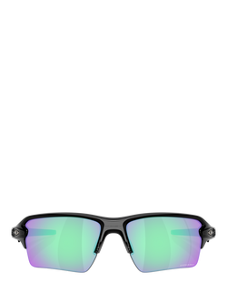 Oakley OO9488 Men's Rectangular Sunglasses, Black/Multi - view 2, Black/Multi