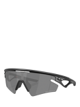 Oakley OO9499 Unisex Polarised Irregular Sunglasses, Black