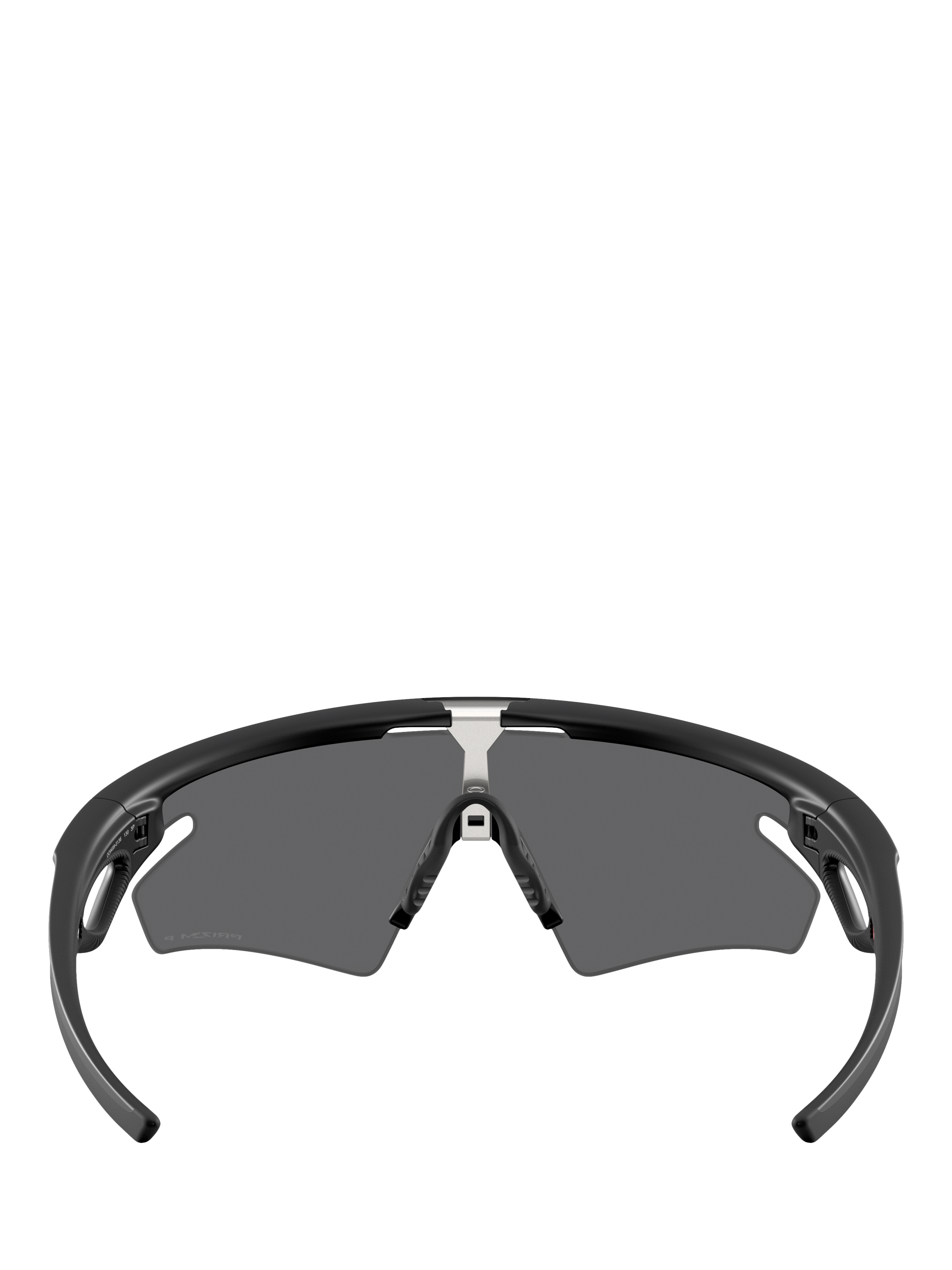 Product image 4 of 8, which shows Oakley OO9499 Unisex Polarised Irregular Sunglasses, Black